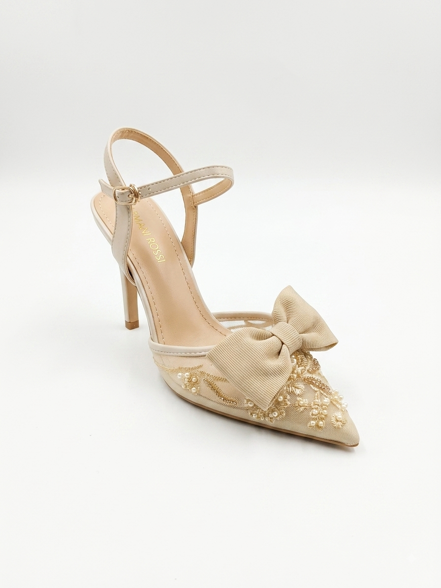 Elegant Bow Stilettos