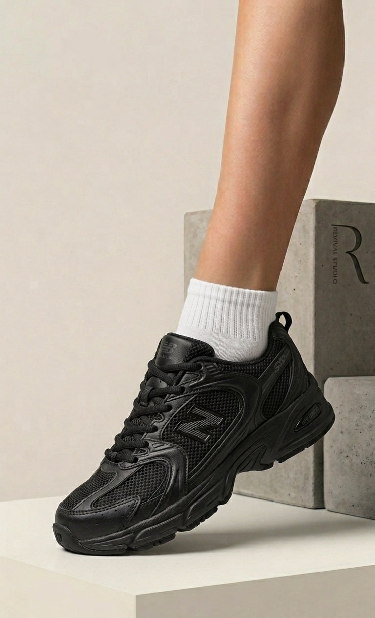NEW BALANCE 530 ALLBLACK
