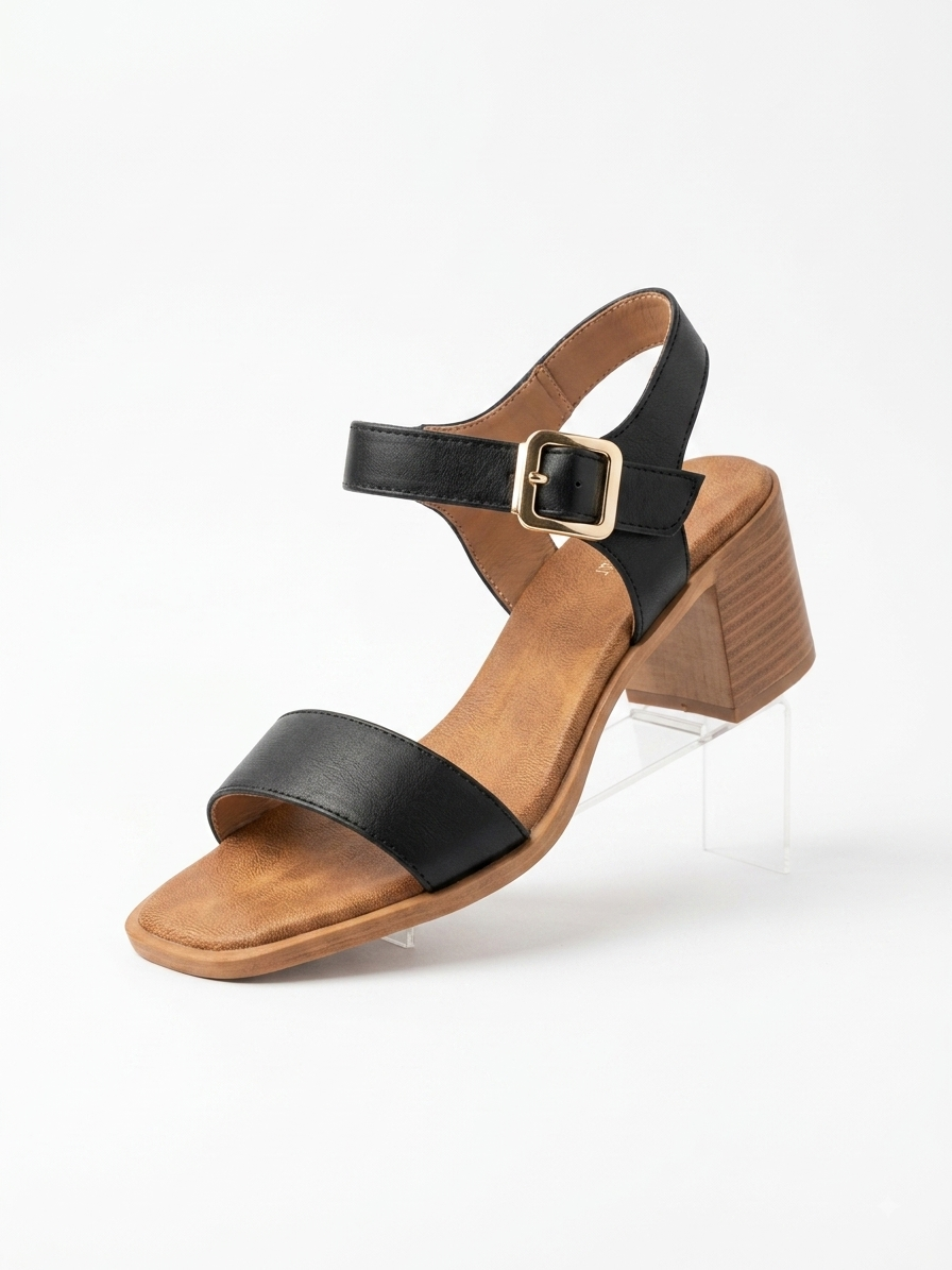 Strappy Block Heel Sandals