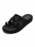 Sparkly Slip-On Shoes