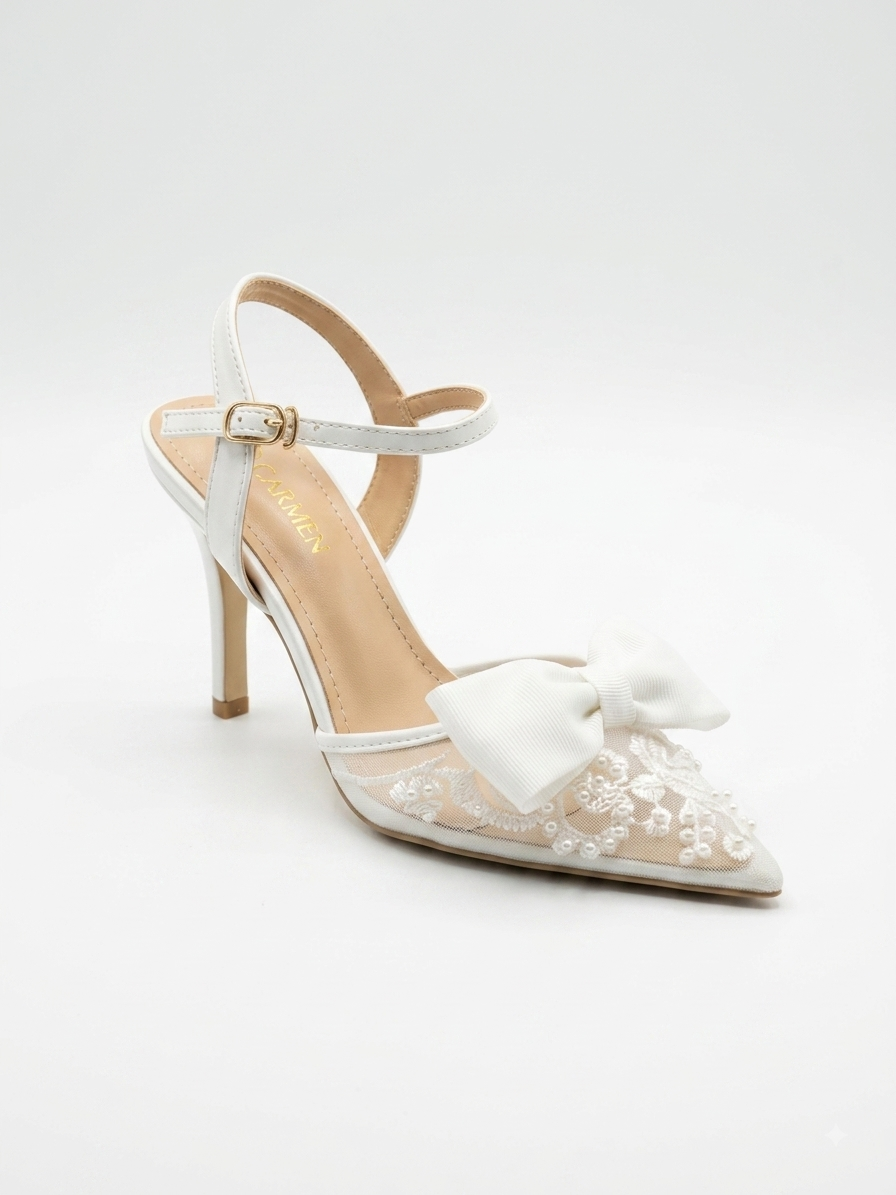Elegant Bow Stilettos
