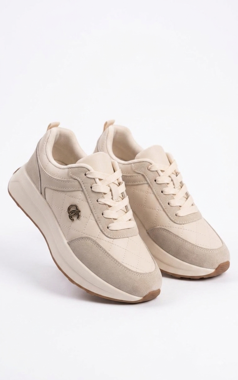 Aura Quilted Sneakers