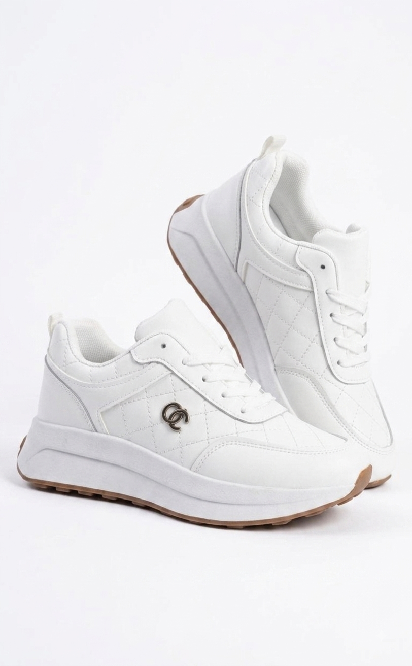 Aura Quilted Sneakers