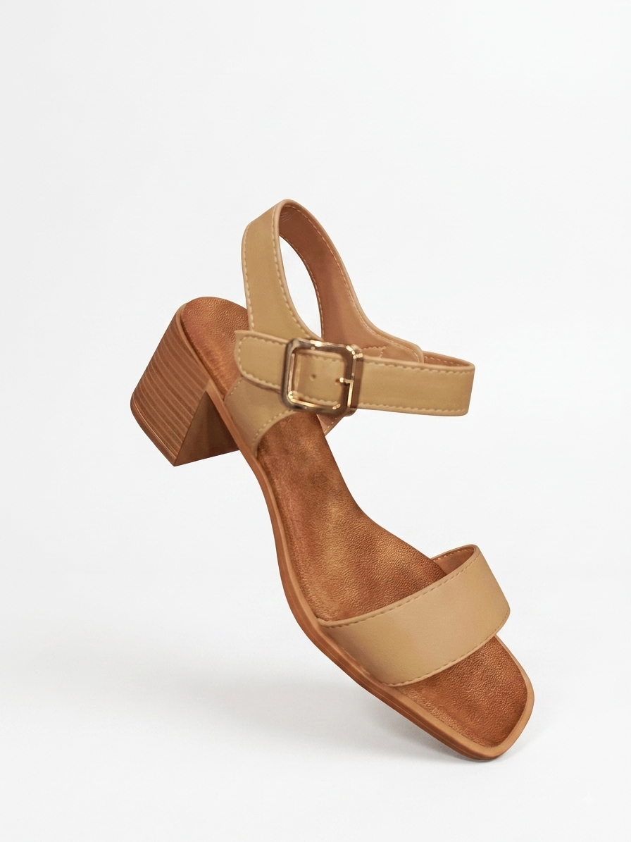 Strappy Block Heel Sandals