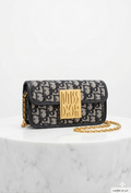 DIOR BLUE OBLIQUE JACQUARD